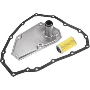 RE0F11A / JF015E CVT 7 Automatic Transmission Oil Filter kit Fits for CUBE JUKE SENTRA SPARK VERSA VERSA NOTE Replaces# 31726-3JX0A & 31728-3JX0A