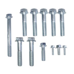 Transmission Bolt Kit Replacement for Civic Acura Integra B Series B16 B18 B20 (5Pcs) (Silver)
