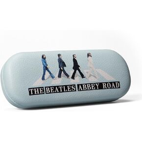 Half Moon Bay The Beatles Abbey Road Eye Glasses Case Hard, Multicolor, One Size