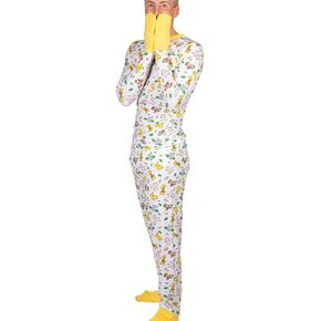 Rearz - Safari - Adult Unisex Multicolor Convertible Pajama Set - X-Large