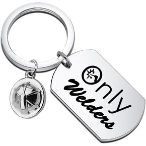 FAADBUK Welder Gift Mental Worker Appreciation Gift Welder Keychain for Men