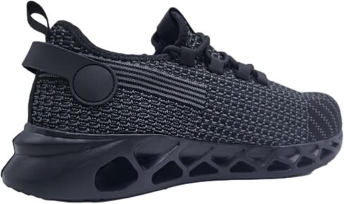 Steel Toe Shoes for Men Lightweight Comfortable Walking Sneakers Quick Drying Flyknit Fabric with Velvet for Autumn in Saudi Arabia