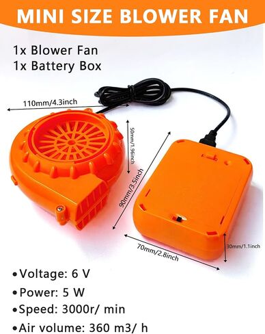 Inflatable Costume Fan Replacement Blower Fan for Blow Up Costume Halloween Inflatable Suits Accessories in Kuwait