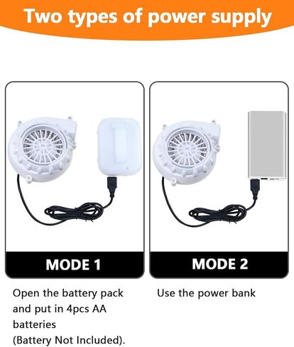 Inflatable Costume Fan Replacement Blower Fan for Blow Up Costume Halloween Inflatable Suits Accessories in Kuwait
