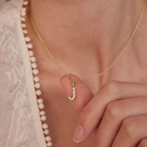 Gold Initial Necklaces for Women, Dainty 14K Gold Plated Letter Necklace Tiny A-Z Pendant Choker Necklace Trendy Cute Personalized Name Necklace Gold Jewelry Necklace for Women Gift in Kuwait