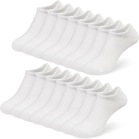 GRPSKCOS No Show Socks Men, 8 Pairs Low Cut Ankle Socks, Men Short Socks Casual Cotton Socks in Saudi Arabia