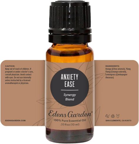 مزيج الزيوت العطرية المهدئة للعقل من Edens Garden، نقي وطبيعي 100%، أفضل وصفة علاجية للعلاج العطري - للاستخدام الموضعي أو المنتشر 10 مل in Kuwait