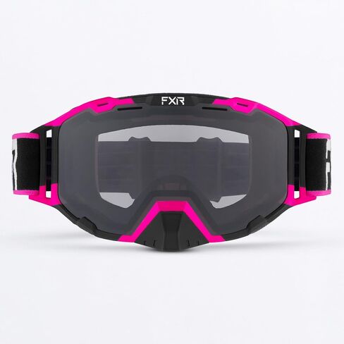 FXR Maverick Snowmobile Goggle Electric Pink Anti Fog Scratch Dual Pane Lens in Kuwait