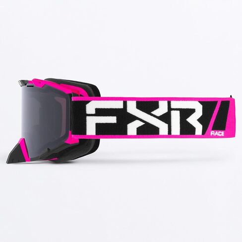 FXR Maverick Snowmobile Goggle Electric Pink Anti Fog Scratch Dual Pane Lens in Kuwait