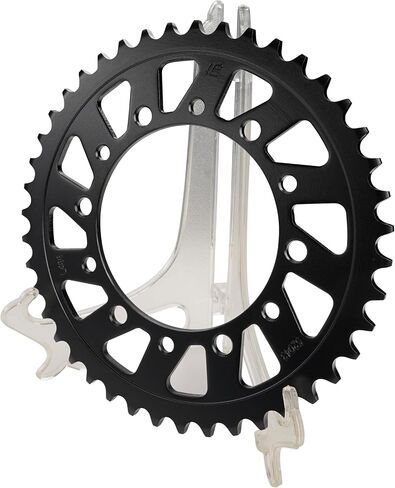 LOPOR Motorcycle Front Sprocket (1, 520-43T) Applications:FZ6 MT- 03/25 YZF R1 R3 R6 R7 EX250/300/400/500 Ninja GPX/GPZ250R ZX400 KLE300 Z250/300/400 ER300/400/500 ZR400/550 ZZR250 GSX-R600/750/1000 in Saudi Arabia