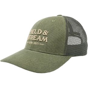 Field & Stream Men's Rifle Snap Back Mesh Trucker Cap, Olive