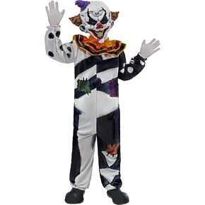 Spooktacular Creations Scary Clown Costume for Kids, Halloween Costume for Boys, Clown Halloween Costumes Set