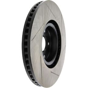 StopTech 126.44185SR Sport Front Right Slotted Disc Brake Rotor - Fits Select Lexus GS350, GS450h and IS350 Vehicles