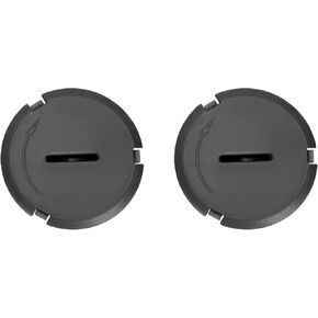 HECASA Pair Headlight Bezel Plug Cover Compatible with 1997-2004 Chevy Chevrolet Corvette C5 Replacement for 10435410 Head Light Lamp Bezel Plug Cap Trim - Driver&Passenger Side