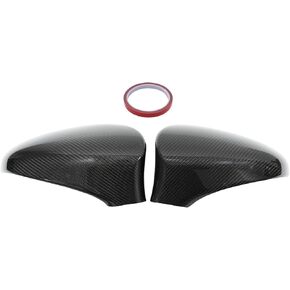 NewYall Left and Right Real Carbon Fiber Exterior Side Door Mirror Cap Covers for Lexus IS200T IS250 IS350 2014-2020