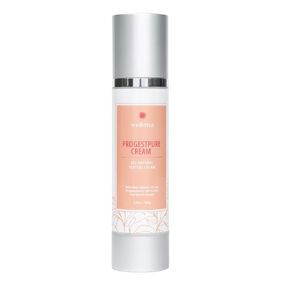 Wellena Progestpure Cream by Magdalena | Quick Absorbing Bioidentical Progesterone Cream | 25 mg Progesterone Per Serving | 3.6 oz