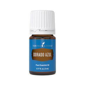 Dorado Azul 5ml by Young Living - 100% Pure and Premium-Grade - Soothing Essential Oil for Skin - Eucalyptol-Infused Aromatherapy - Fresh Herbaceous Scent for Inhalation