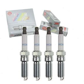 4 pc NGK Laser Iridium Spark Plugs compatible with Chevrolet Malibu 1.5L L4 2016-2020