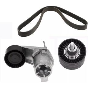 11287589361 مجموعة حزام توقيت محرك الشد متوافق مع 2010-2019 BMW 535i 640i X5 X6 3.0L استبدال # 11287589366 in Kuwait