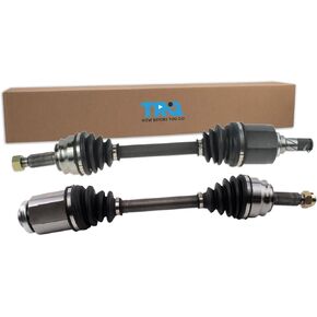 TRQ Front CV Axle Shaft Assembly Set Compatible with 07-12 Caliber Compass Patriot