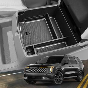 YEE PIN Compatible with 2025 Genesis GV70 Center Console Tray for 2025 2025 Genesis GV70 Accessories, Console Tray for 2025 Genesis GV70 (2.5T, 3.5T) Middle Console Organizer Storage Tray GV70