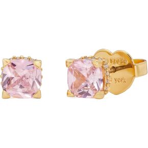 Kate Spade New York Womens 6mm Square Studs Pink/Gold