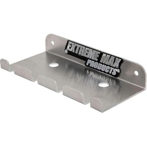 Extreme Max 5001.5755 6" Mini Air Tool Holder for Enclosed Race Trailer, Shop, Garage, Storage - Black