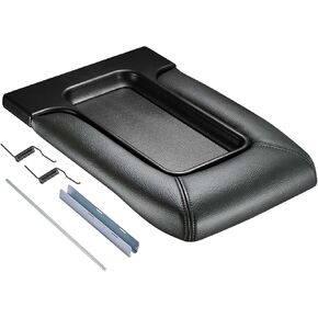 SPEEDWOW Center Console Lid Replacement Kit Fit for 2001-2007 Silverado, Avalanche, Suburban, Sierra, Yukon OEM:19127364, 19127365, 19127366, 924-811 (Dark Gray)…