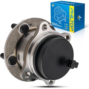 PHILTOP Rear 512326 Wheel Hub Bearing for Veracruz 2007-2012, Sorento 2011-2015, Santa Fe XL 2019-2019, Santa Fe Sport 2013-2018, Santa Fe 2007-2020, w/ABS, FWD 5 Lugs, 1 PC