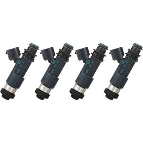 CCIYU For Mitsubishi 4Pcs 4 Holes Fuel Injector Kits fit for Mitsubishi Eclipse 2.4L 2006-2010,for Mitsubishi for Galant 2.4L 2004-2010 FJ868,1465A051 4Pcs Fuel Injectors
