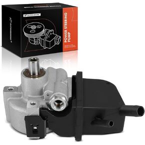 A-Premium Power Steering Pump, with Reservoir, Compatible with Chevrolet Express 2500 2018-2023, Express 3500 2018-2023 & GMC Savana 2500 2018-2023, Savana 3500 2018-2023, 4.3L 6.6L