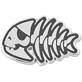 EvolveFISH FSM Jolly Pirate Fish Lapel Pin