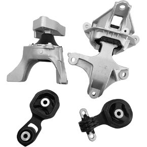 PratRaken 4 PCS Engine Motor and Trans Mounts Set Fits for Honda Accord 1.5L 2018 2019 2021 2022 Turbo AUTO CVT A65109 A65128 50850TVAA11 Upper Left Transmission Mount Rear Lower Torque Strut Mount in Kuwait