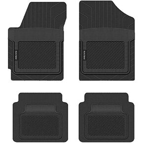 PantsSaver Custom Fits Car Floor Mats for BMW 750 2015,Front & 2nd Seat Heavy Duty Floor Mat (4PC), All Weather Protection for Vehicle,Black