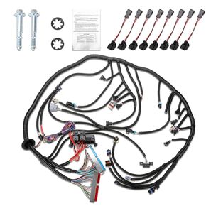 LS Standalone Wiring 4L60E Engine Wiring Harness Compatible with 1997-2006 DBC GM LS1 4.8L 5.3L 6.0L W/4L60E Transmission Vortec Drive by Cable