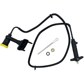 ClutchMaxPRO Pre-Filled Pre-Bled Clutch Master Slave Cylinder Assembly Compatible with 2003-2008 Ram 1500 2500 3500 2002-2004 Ram1500 3.7L 5.7L V8 (PS0523)