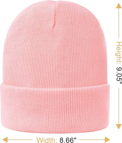 قبعة شتوية مبطنة بالساتان من دوريو للنساء قبعات شتوية مبطنة بالحرير للنساء قبعة جمجمة من الأكريليك الناعم الدافئ قبعة صغيرة خضراء مقاس واحد in Kuwait