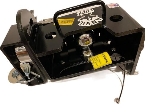 ONE Lock Fits Any Bumper Pull Trailer Strongest! of Any Trailer Lock Available Anywhere, 3/8" Thick Coated Steel! Anvil Trailer Lock See Video for Demonstration. 2-5/16" Ball Included. in Saudi Arabia