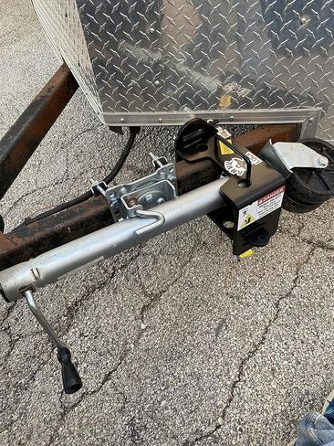 ONE Lock Fits Any Bumper Pull Trailer Strongest! of Any Trailer Lock Available Anywhere, 3/8" Thick Coated Steel! Anvil Trailer Lock See Video for Demonstration. 2-5/16" Ball Included. in Saudi Arabia