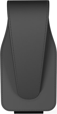 Sunglass Holder for Car 2 Packs, Car Accessories Magnetic Leather Glasses Holder, Sunglass Organizer for car Visor Clip,Car Essentials for New car (Black) in Saudi Arabia