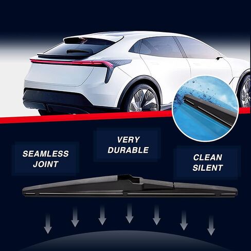 16 "الخلفية ممسحة زجاج أمامي شفرات استبدال لتويوتا سيينا بريوس 2022 2021 2020 2019 2018 2017 2016 2015 2014 2013 2012 2011 2010 2009 2008 2007 2006 2005 2004 (16-أ) عبوة من قطعتين in Kuwait