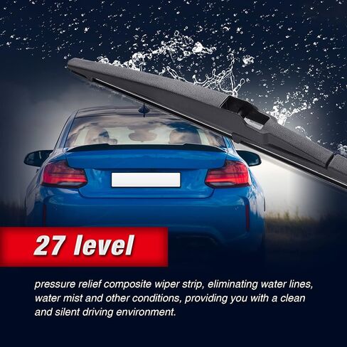 16 "الخلفية ممسحة زجاج أمامي شفرات استبدال لتويوتا سيينا بريوس 2022 2021 2020 2019 2018 2017 2016 2015 2014 2013 2012 2011 2010 2009 2008 2007 2006 2005 2004 (16-أ) عبوة من قطعتين in Kuwait