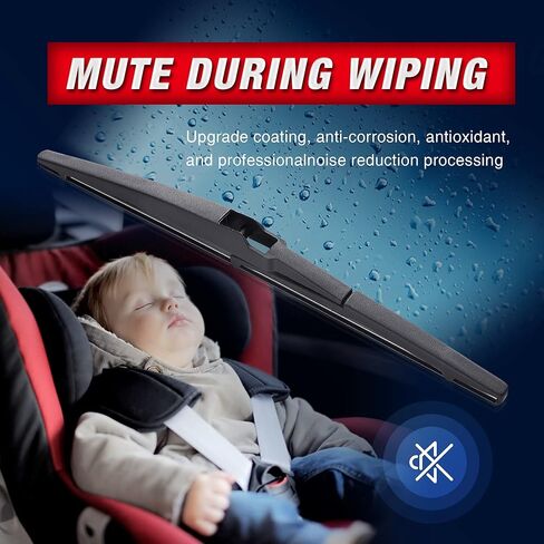 16 "الخلفية ممسحة زجاج أمامي شفرات استبدال لتويوتا سيينا بريوس 2022 2021 2020 2019 2018 2017 2016 2015 2014 2013 2012 2011 2010 2009 2008 2007 2006 2005 2004 (16-أ) عبوة من قطعتين in Kuwait