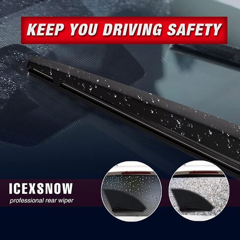 16 "الخلفية ممسحة زجاج أمامي شفرات استبدال لتويوتا سيينا بريوس 2022 2021 2020 2019 2018 2017 2016 2015 2014 2013 2012 2011 2010 2009 2008 2007 2006 2005 2004 (16-أ) عبوة من قطعتين in Kuwait