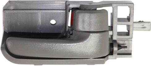 مقبض باب KarParts360 لسيارة تويوتا كورولا 2003-2008 جانب الركاب | الداخلية | الجبهة | رمادي | مع زر قفل الباب | القطع: جميع النماذج الفرعية | TO1353136 | 6920502100B0 in Kuwait