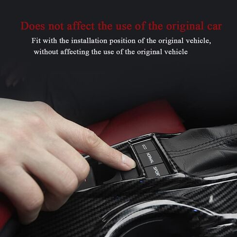 Rifoda لعام 2018 2019 2020 2021 2022 Toyota Camry ABS ملحقات وحدة التحكم المركزية غطاء لوحة ناقل الحركة مناسب لـ Carmy XLE XSE وجميع الزخارف الداخلية الهجينة من ألياف الكربون in Kuwait