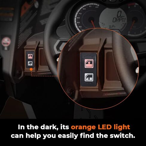 Left Hand Driver Power Window Switch for Can-Am 2016-2020 Defender & Defender Max 18-20 HD8 HD10 Left Hand Power Window Switch 8 Pin Lift Switch Replaces 710004979, 705800048 (3 Pack) in Kuwait