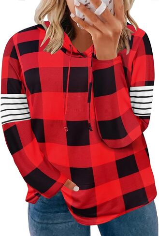 RITERA Plus Size Hoodies For Women Casual Sweatshirt Fall Winter Long Sleeve Oversize Pullover Tops in Saudi Arabia