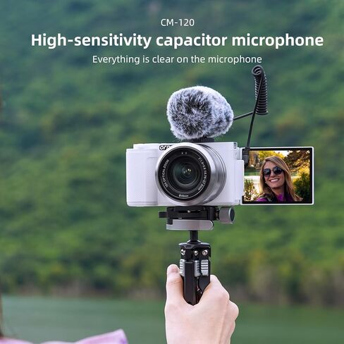 ORDRO 5K Digital Camera Vlogging Camera for Content Creators and Vloggers, 64MP Digital Camera for Photography Flip Screen, 12X Optical Zoom Camera, Auto Focus, IR Night Vision Function, 64GB Card in Kuwait