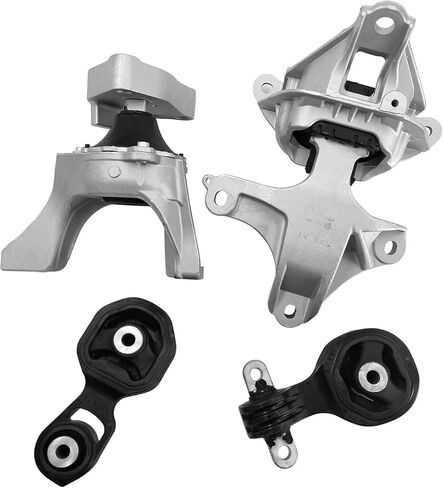 PratRaken 4 PCS Engine Motor and Trans Mounts Set Fits for Honda Accord 1.5L 2018 2019 2021 2022 Turbo AUTO CVT A65109 A65128 50850TVAA11 Upper Left Transmission Mount Rear Lower Torque Strut Mount in Kuwait
